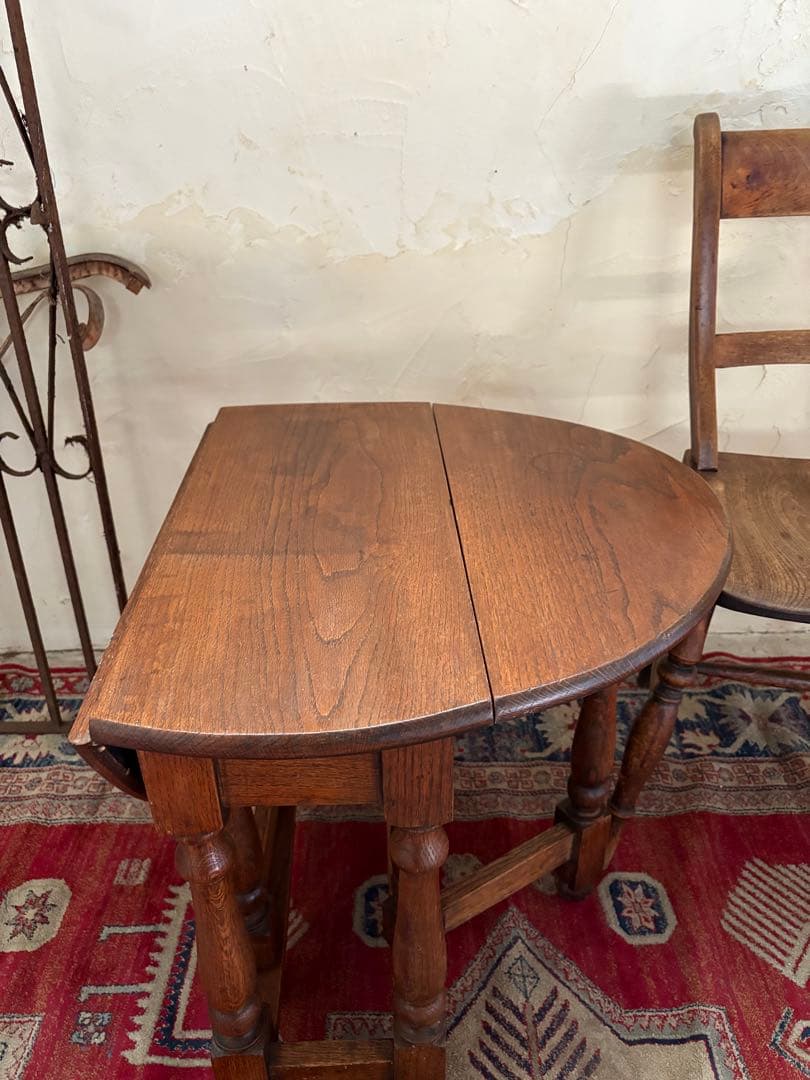 バタフライテーブル　コーヒーテーブル　アンティーク