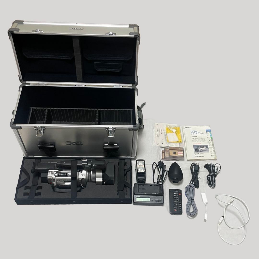 美品　SONY DCR-VX2000 動作品 豪華セット