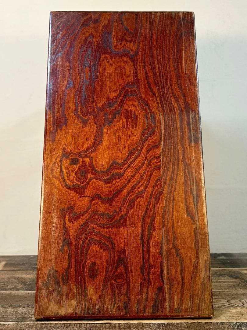 昭和中期 昭和レトロ ちゃぶ台 文机 木製 古家具 折りたたみ スプリング構造