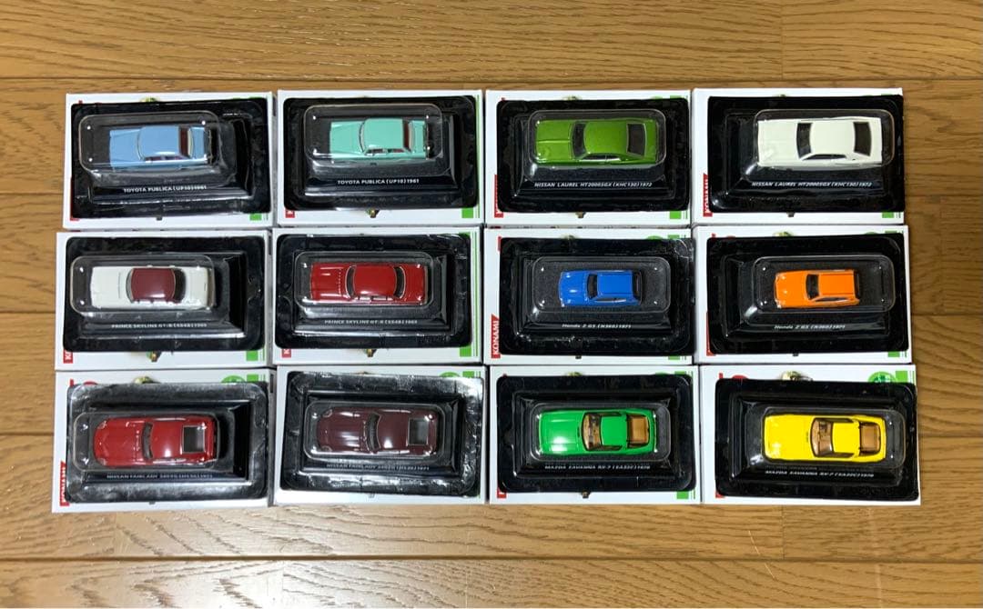 コナミ　絶版名車コレクション Vol.5　6車種・12点コンプリートセット