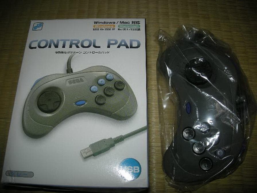 復刻版セガサターンコントロールパッド グレイ USB