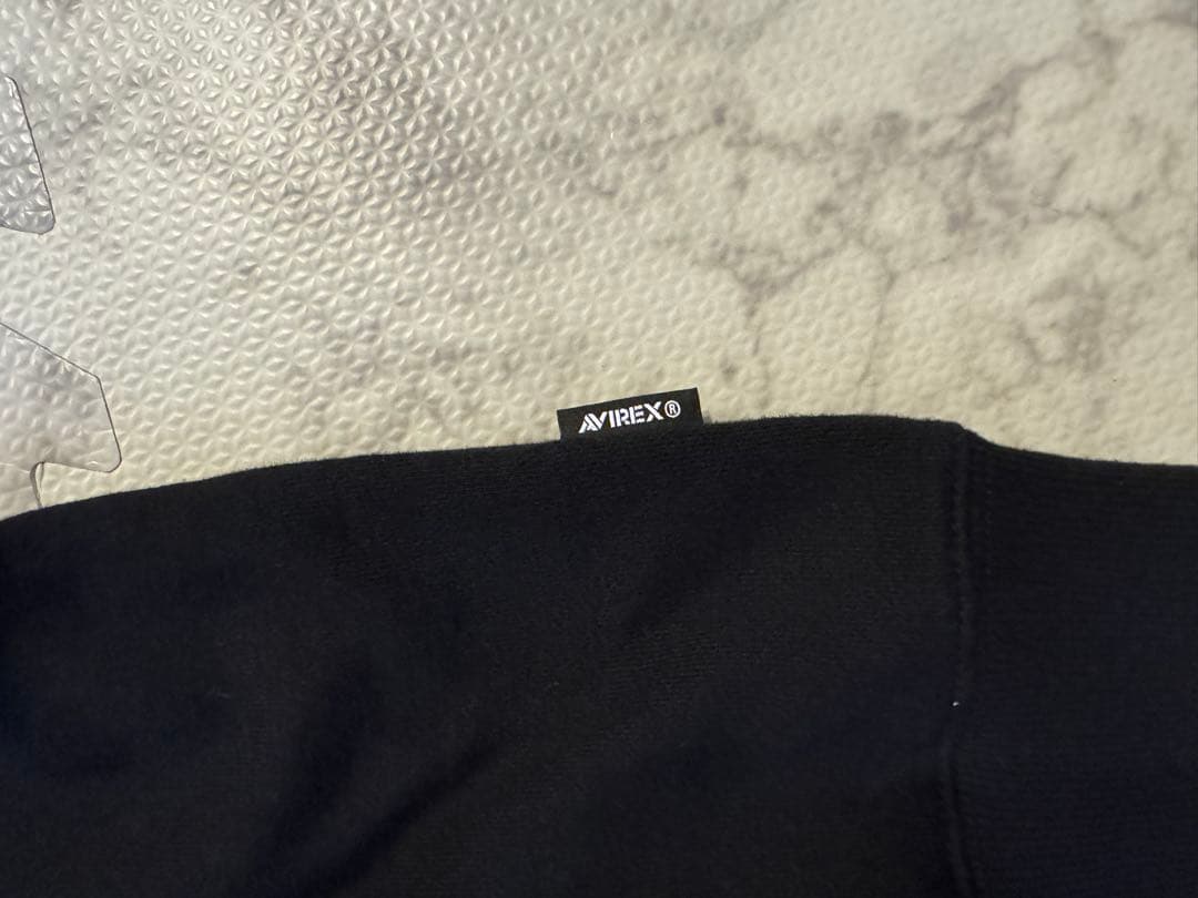 【極美品】AVIREX 50周年 グラフィック ジップアップ パーカー 2XL