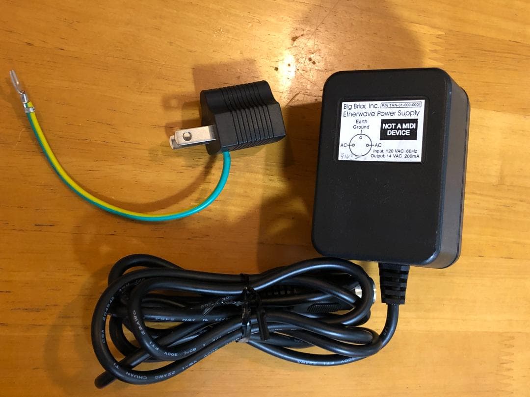 テルミン Big Briar Etherwave 完動品 純正電源アダプター付き