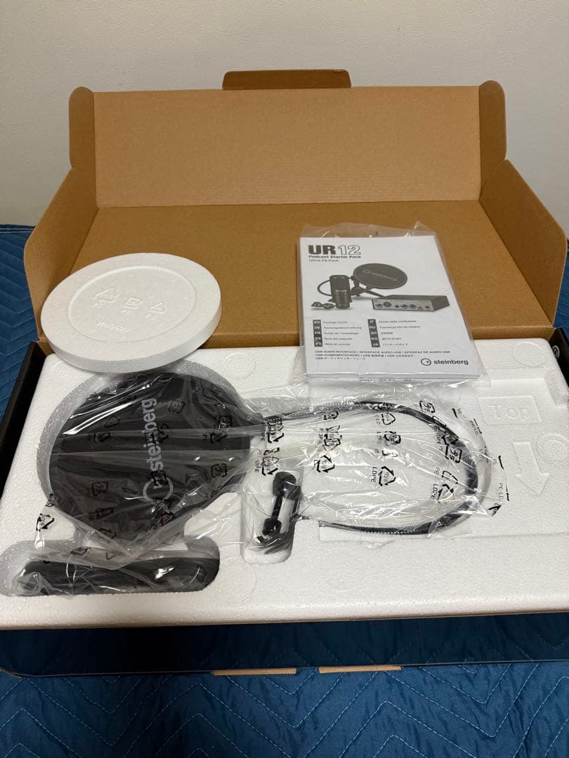 DTM・DAW Steinberg ur12 podcast starter pack