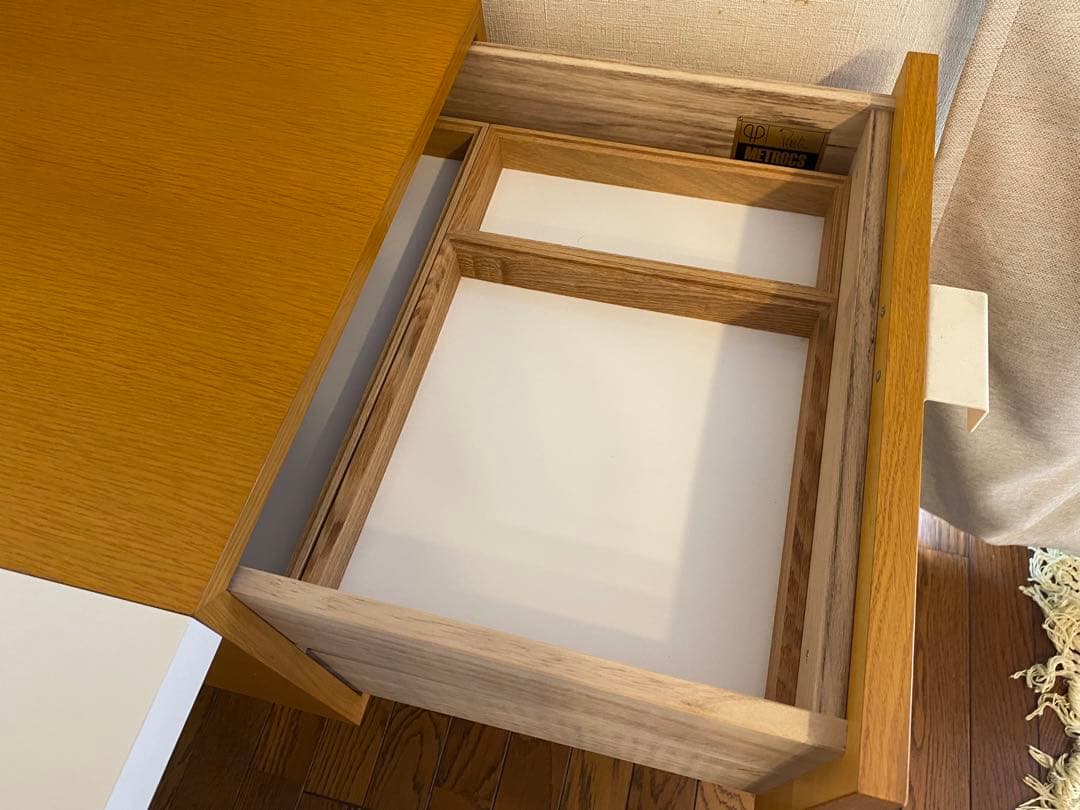 新品展示のみピエールポラン机デスクMETROCS定価209,000円無印イームズ