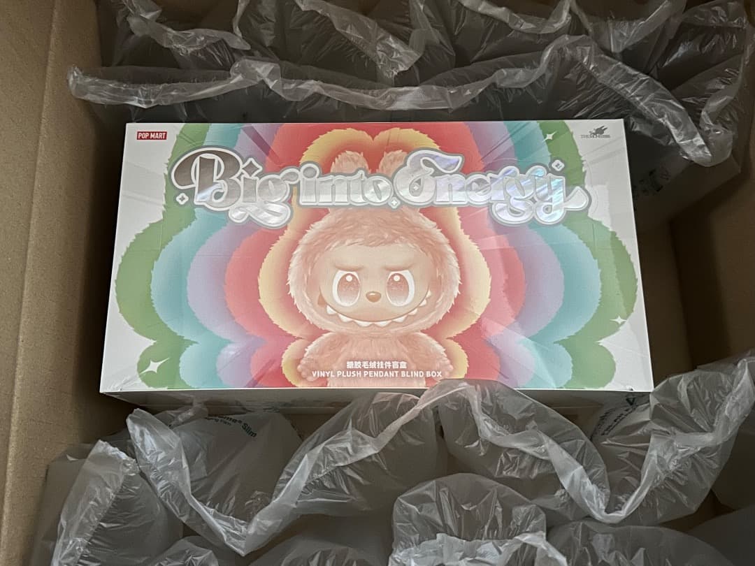 POP MART LABUBU Big into Energy ラブブ