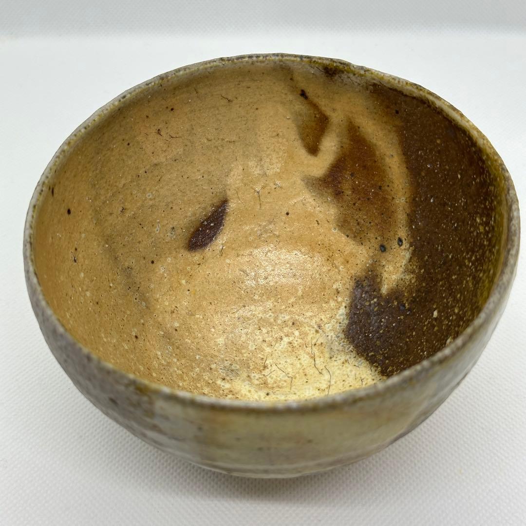 古谷道生 信楽焼 茶器 粉引 茶碗 共箱