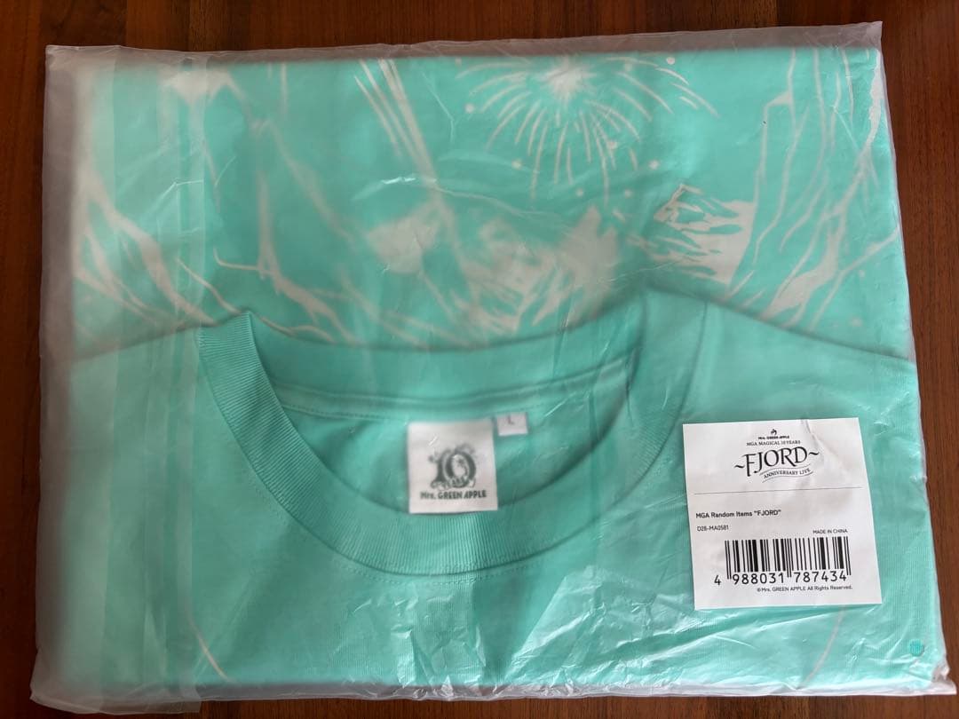 Mrs. GREEN APPLE フィヨルド ガチャ当たりTシャツ 本日おまけ付