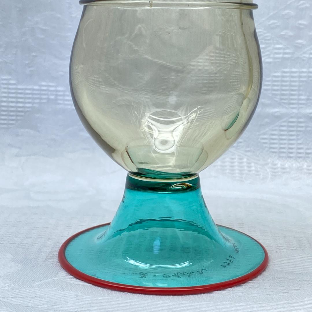 希少 大平洋一 Yoichi Ohira ベネチアンガラス グラス 2客セット