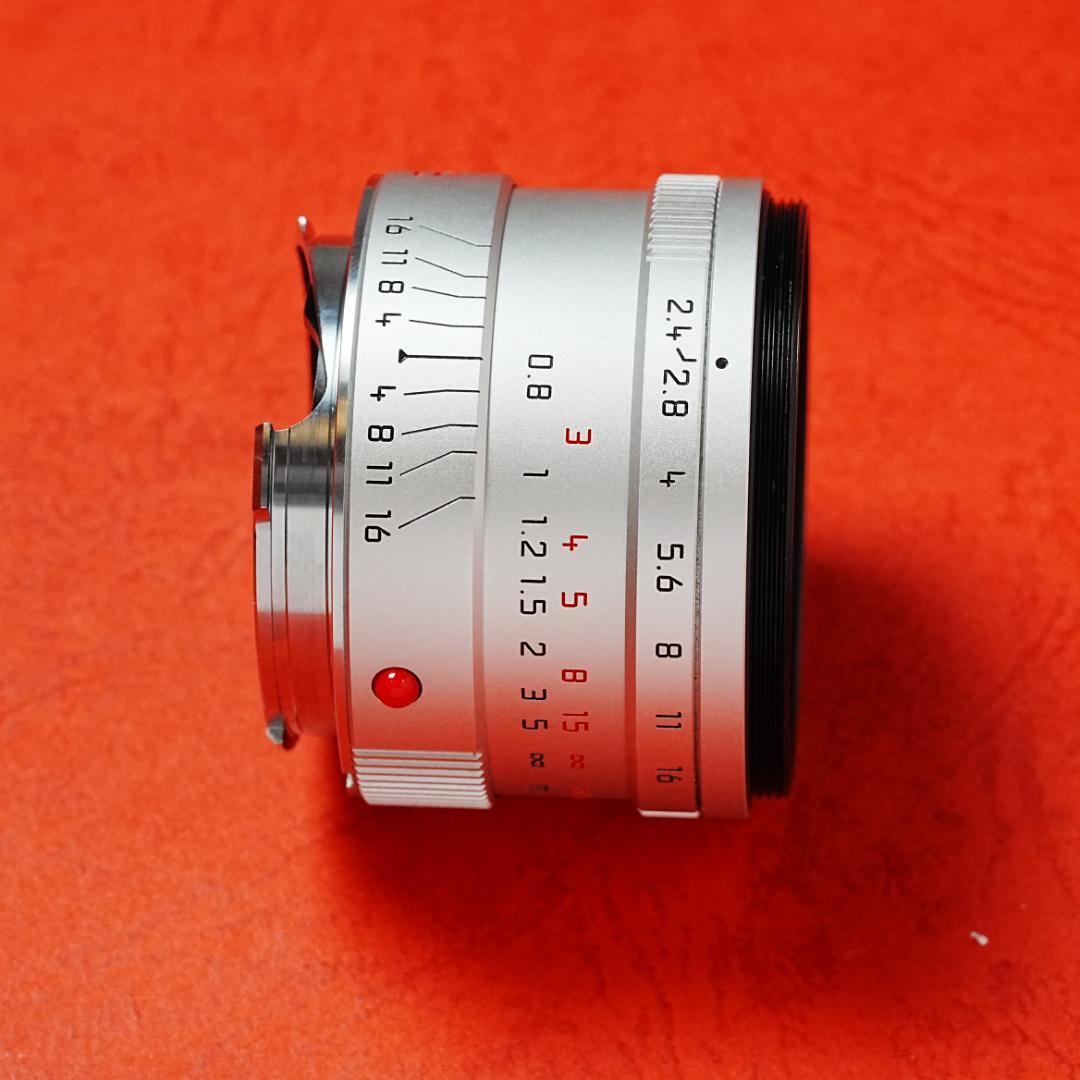 ライカ ズマリットM f2.4/35mm シルバー　ASPH　OH済