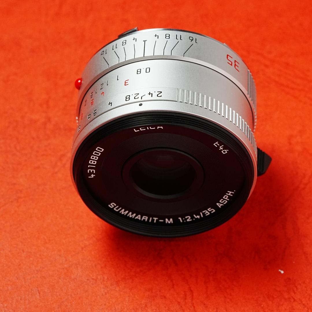 ライカ ズマリットM f2.4/35mm シルバー　ASPH　OH済