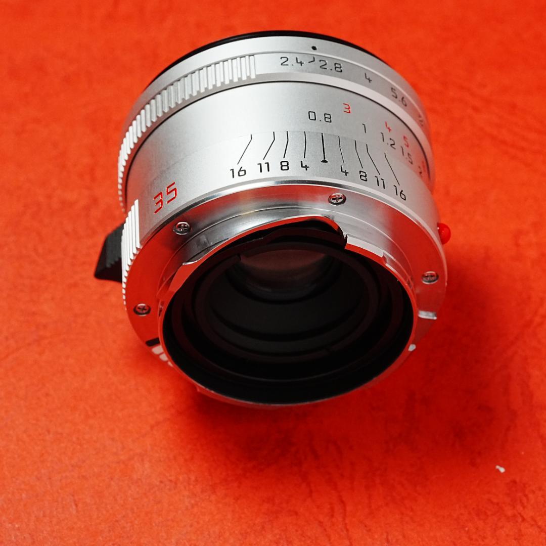 ライカ ズマリットM f2.4/35mm シルバー　ASPH　OH済