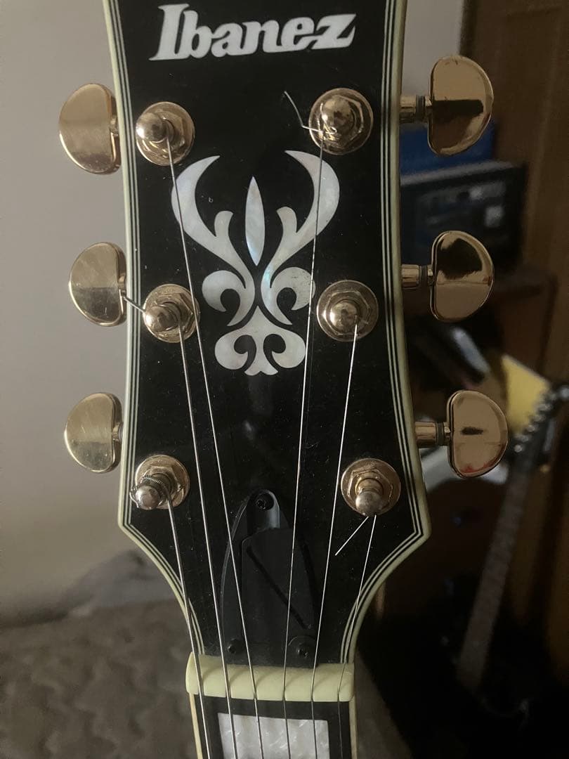 最終値下げIbanezセミアコ　AM93QM-AYS