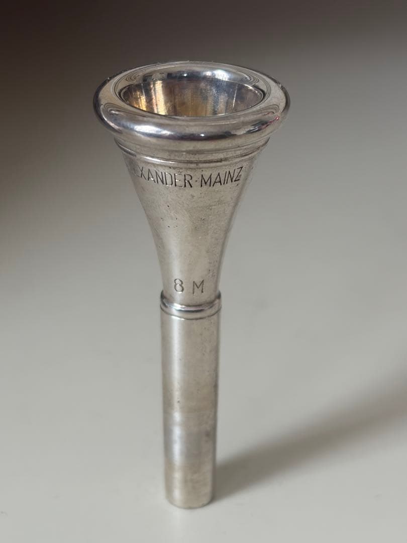 【お値下げ】ホルンマウスピース アレキAlexander Mainz 8M