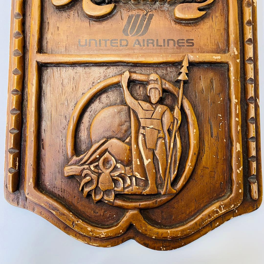 ユナイテッド航空 HAWAII ロイヤルハワイアン 店頭 看板 非売品 超レア品