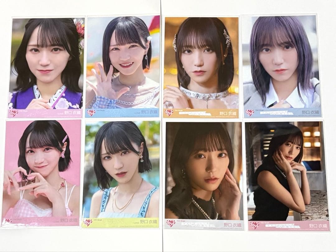 イコラブ 野口衣織 生写真 まとめ売り 封入