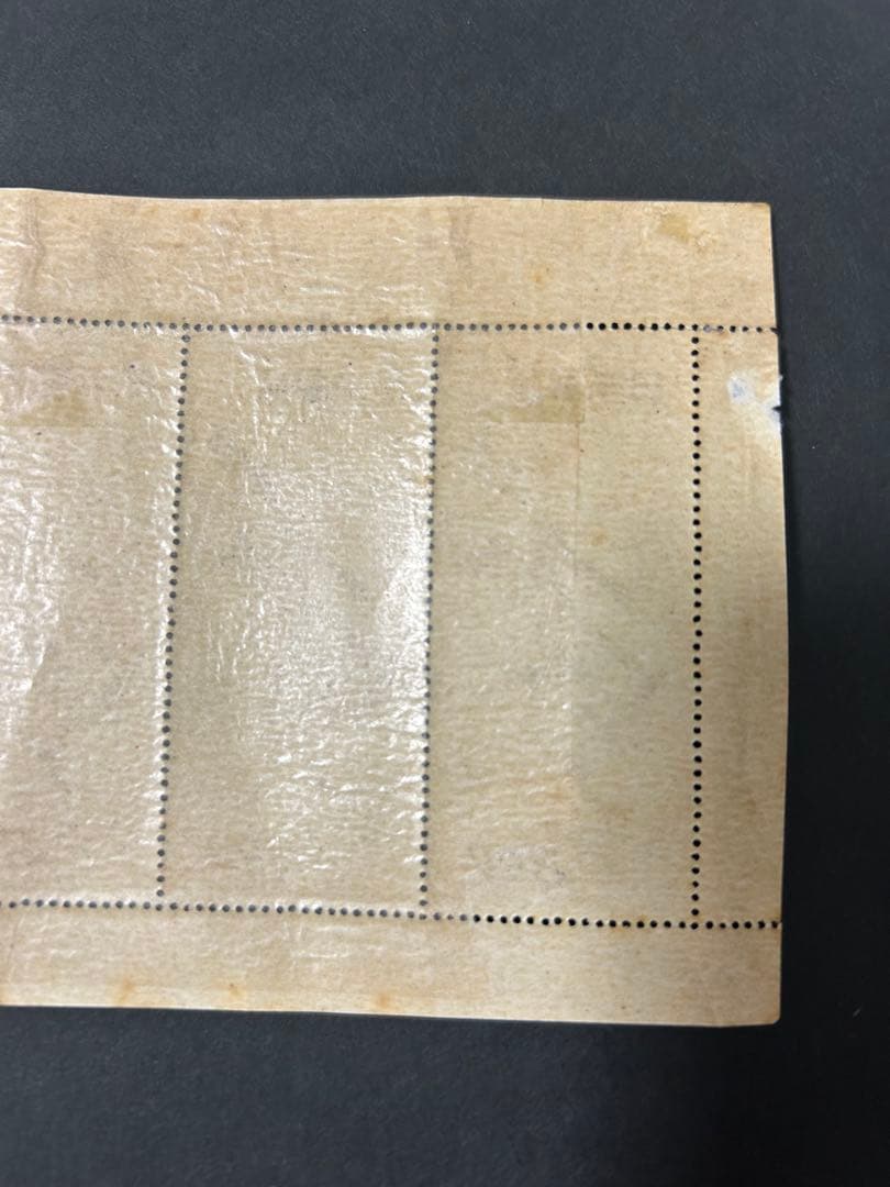 郵便週間記念 月に雁　5面シート