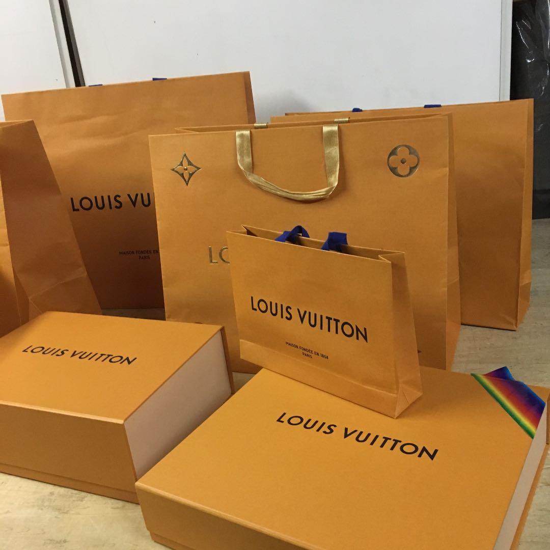 ルイヴィトン 紙袋 ショップ保存袋 箱