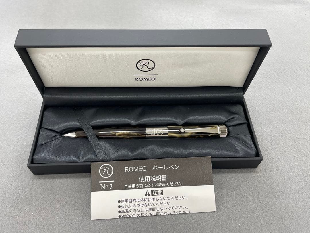 ROMEO No.3 太軸ボールペン　イタリアングレー