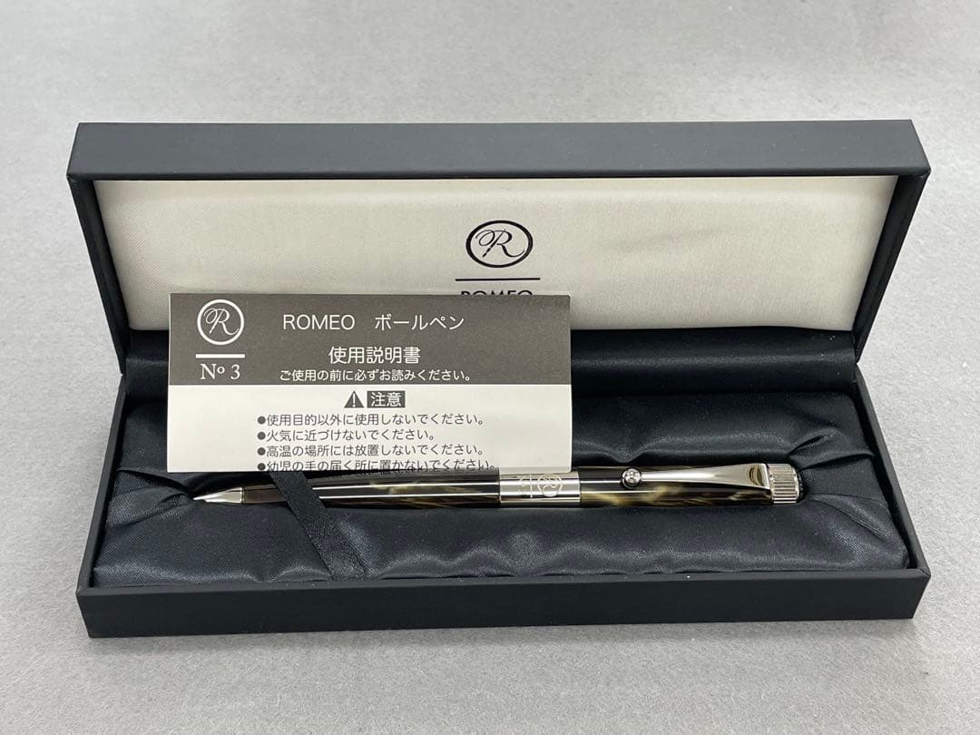 ROMEO No.3 太軸ボールペン　イタリアングレー