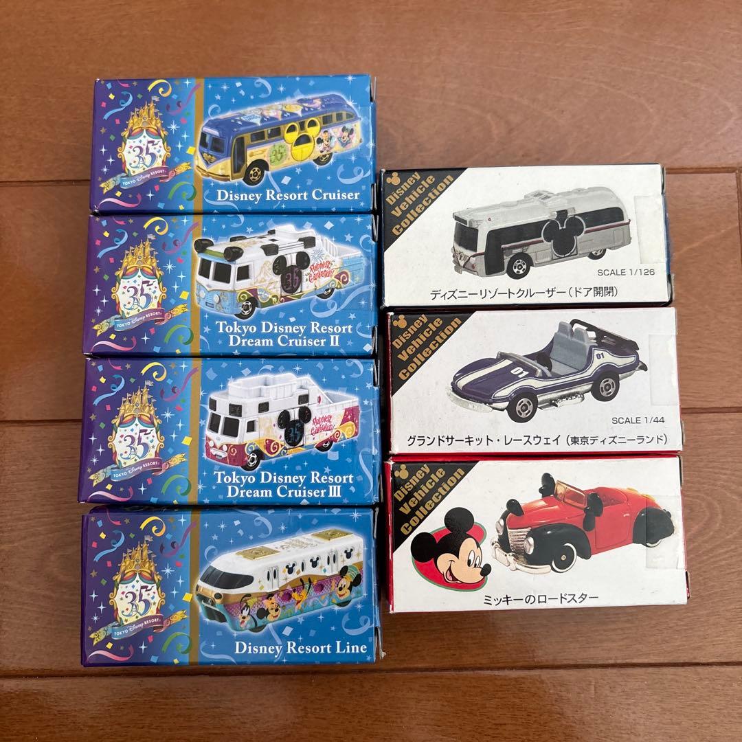 東京ディズニーリゾート ミニカー 7台セット