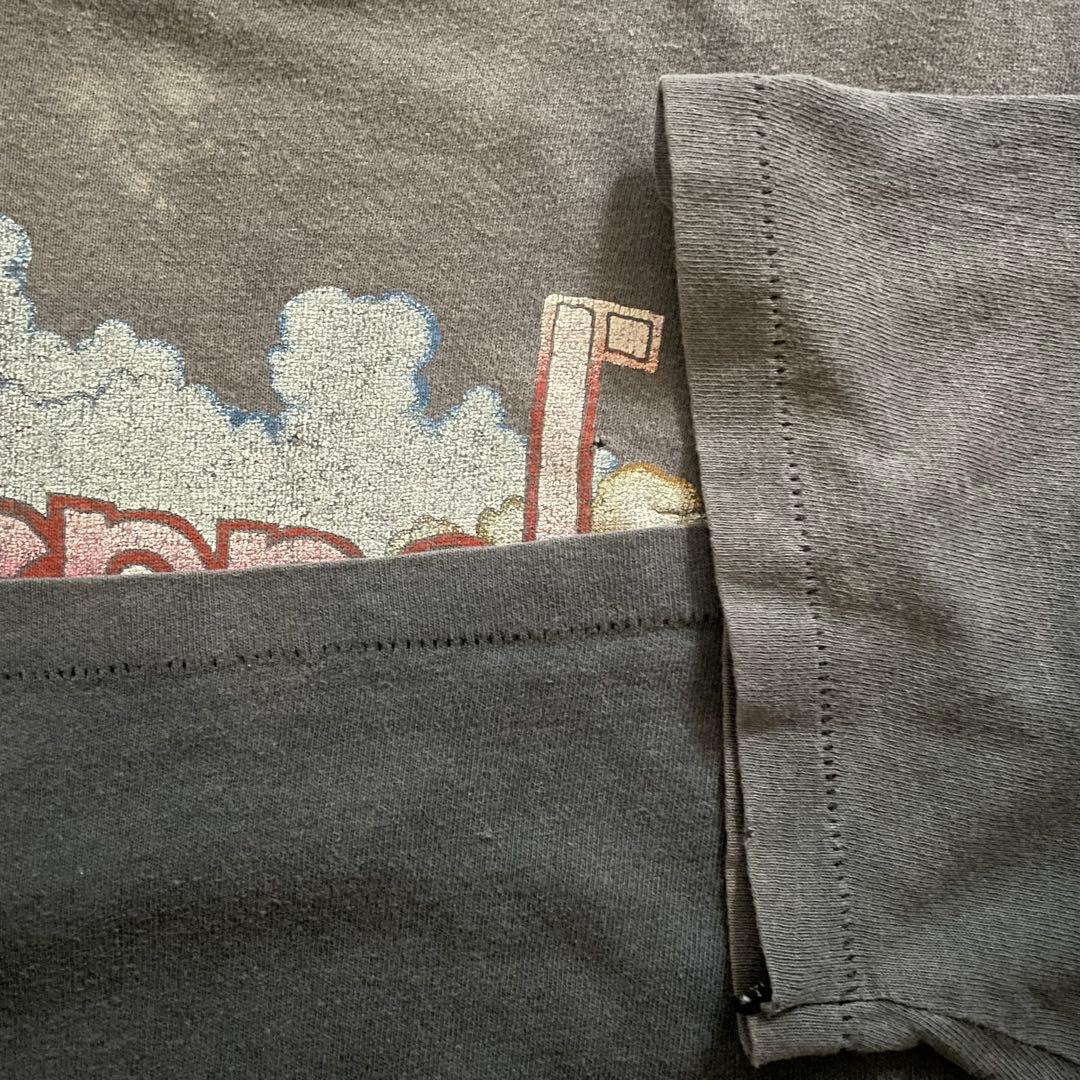 80s Led Zeppelin 極上 サンフェード USA製 シングルステッチ