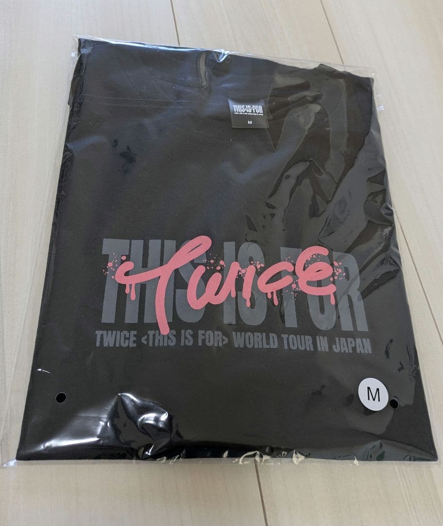 TWICE/THIS IS FOR ツアーTシャツ/モモ/M