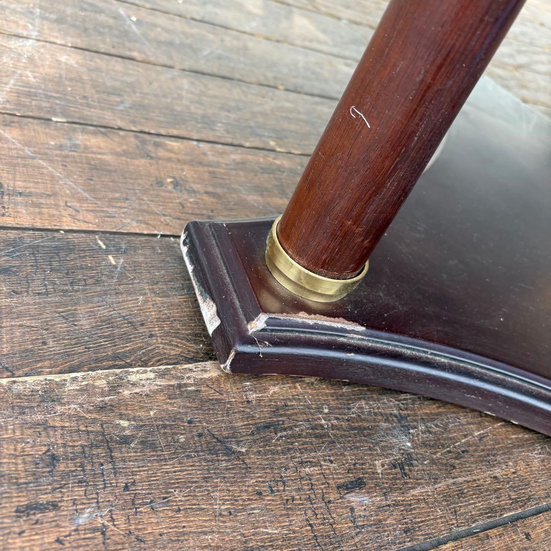 北欧レトロ 大理石天板 ローテーブル 円形テーブル クラシック家具 アンティーク