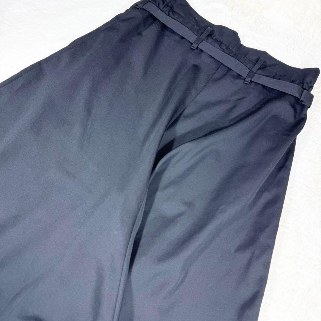 yohji yamamoto collections ベルト付 ワイドパンツ M