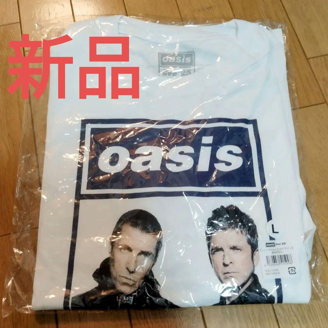 新品　oasis live '25 Tシャツ L ホワイト　オアシス　photo