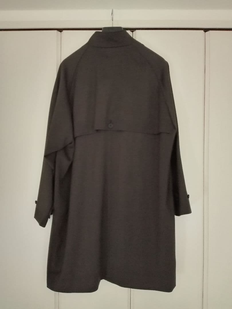 ジャケット・アウター ULTERIOR MELANGE WOOL HARRINGTON COAT