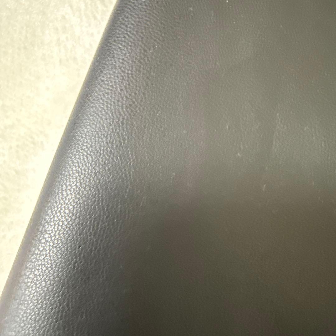 フェイクレザースカート