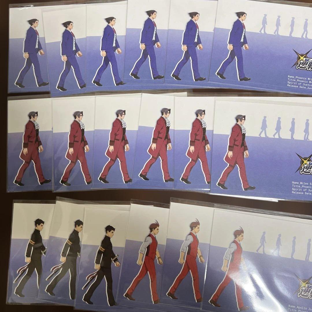 大カプコン展 成歩堂龍一 御剣怜侍 逆転裁判 グッズセット