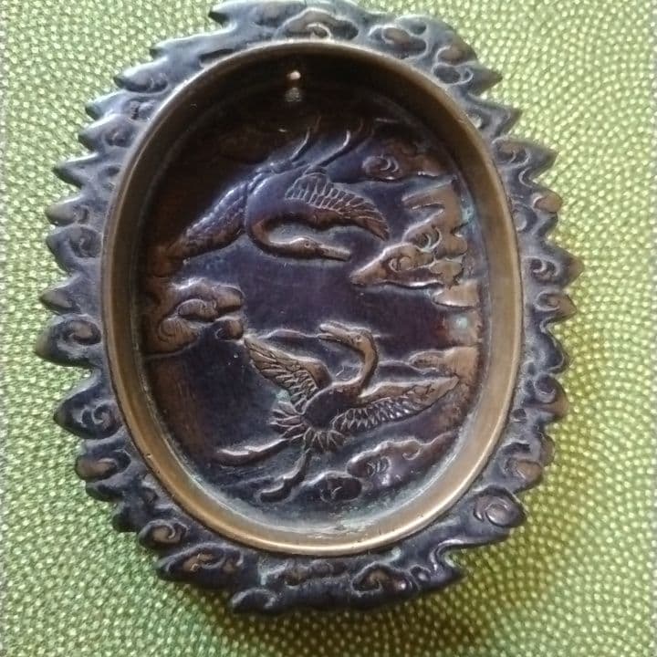 襖引き手　名越昌晴　銘入り　 和骨董　古美術品　アンティーク6枚セット