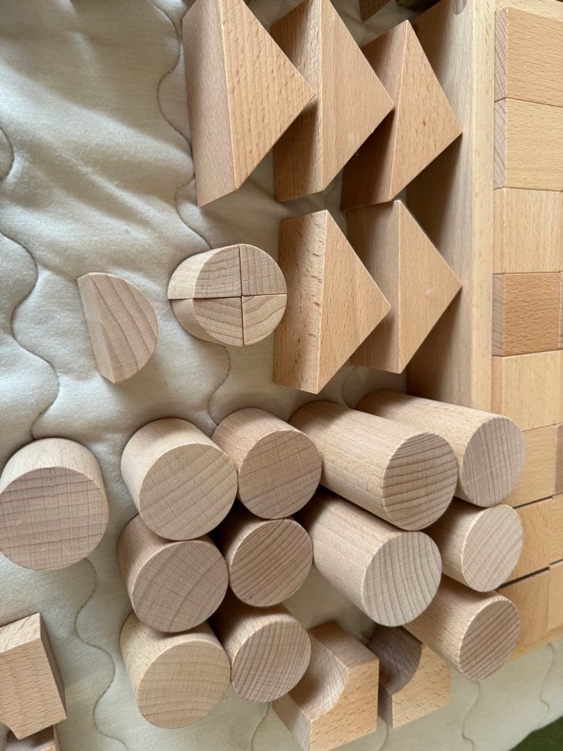 小さな大工さん　積み木　40mm 箱付き