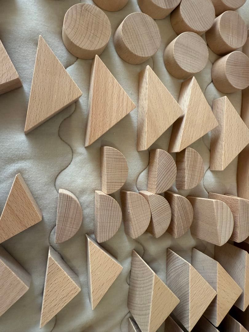 小さな大工さん　積み木　40mm 箱付き