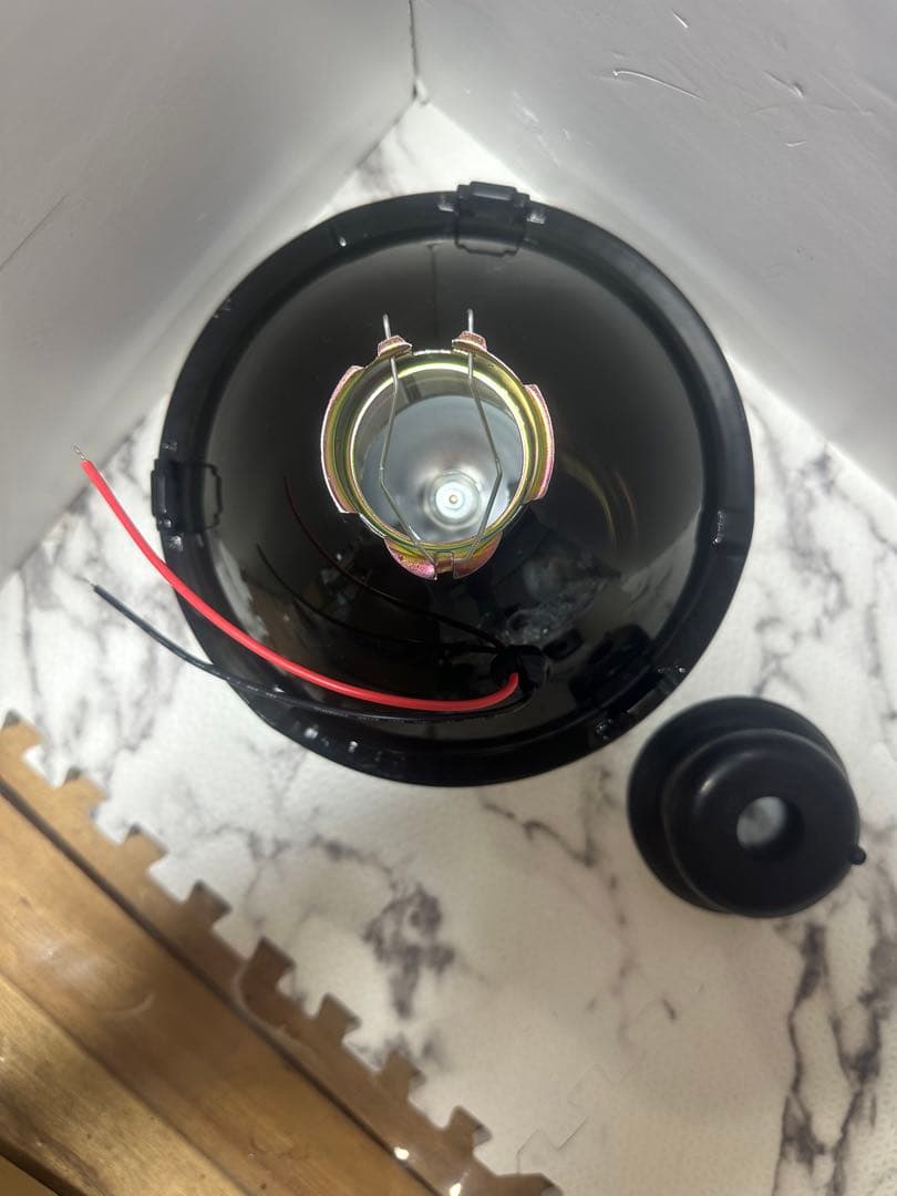 新品/未使用品180π用ルーカス/スリーポイントヘッドライト/検索SR400