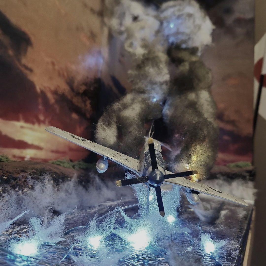 1/72 零戦　玉砕　ジオラマ　靖国