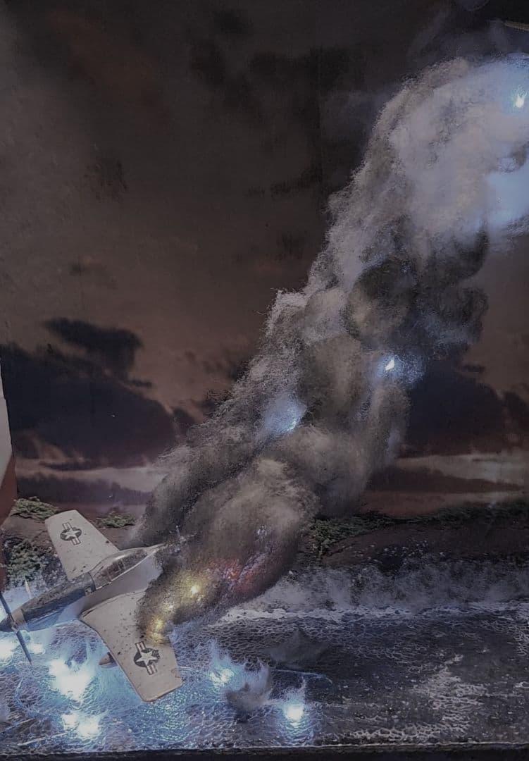 1/72 零戦　玉砕　ジオラマ　靖国