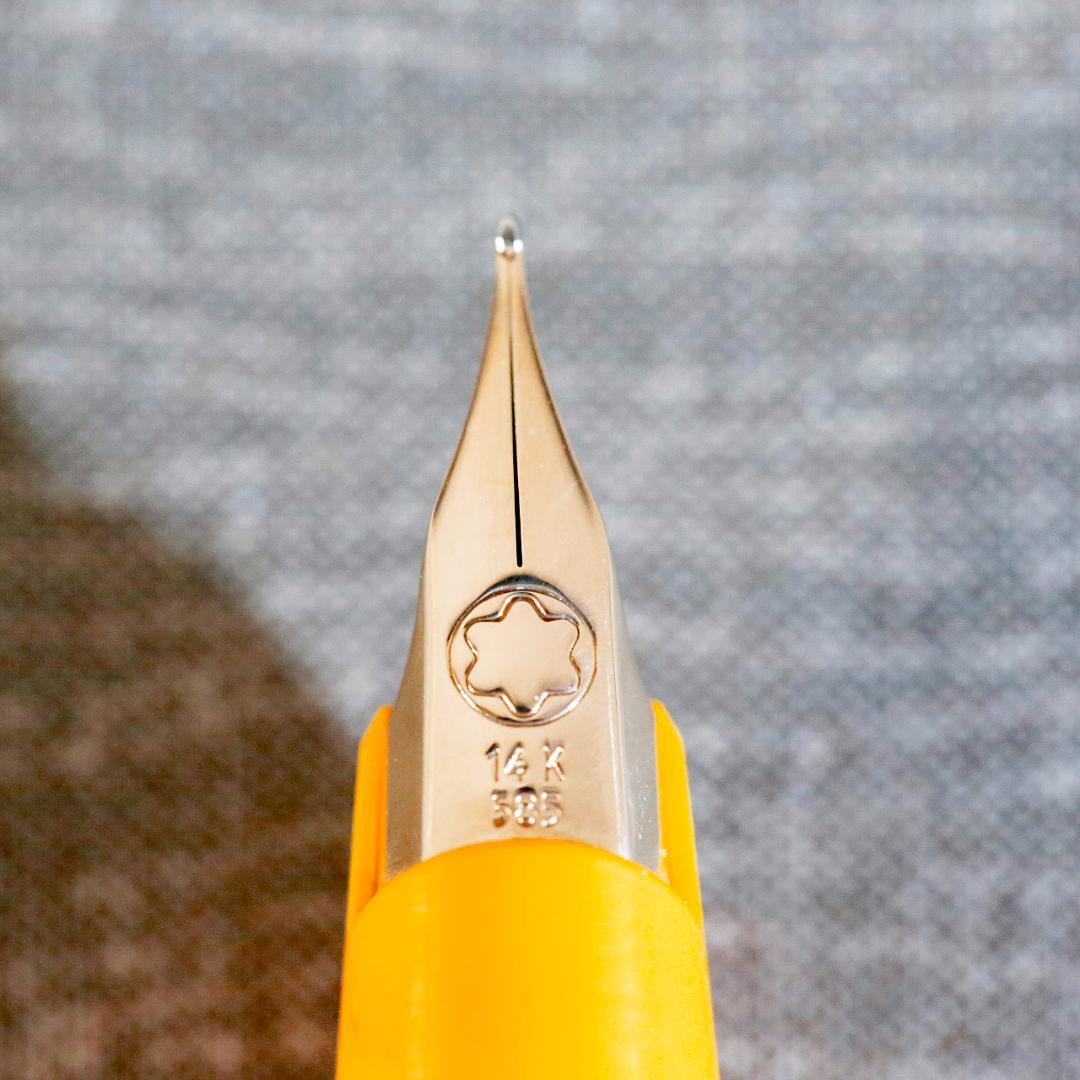 【送料込み】モンブラン 万年筆 ジェネレーション イエロー オレンジ