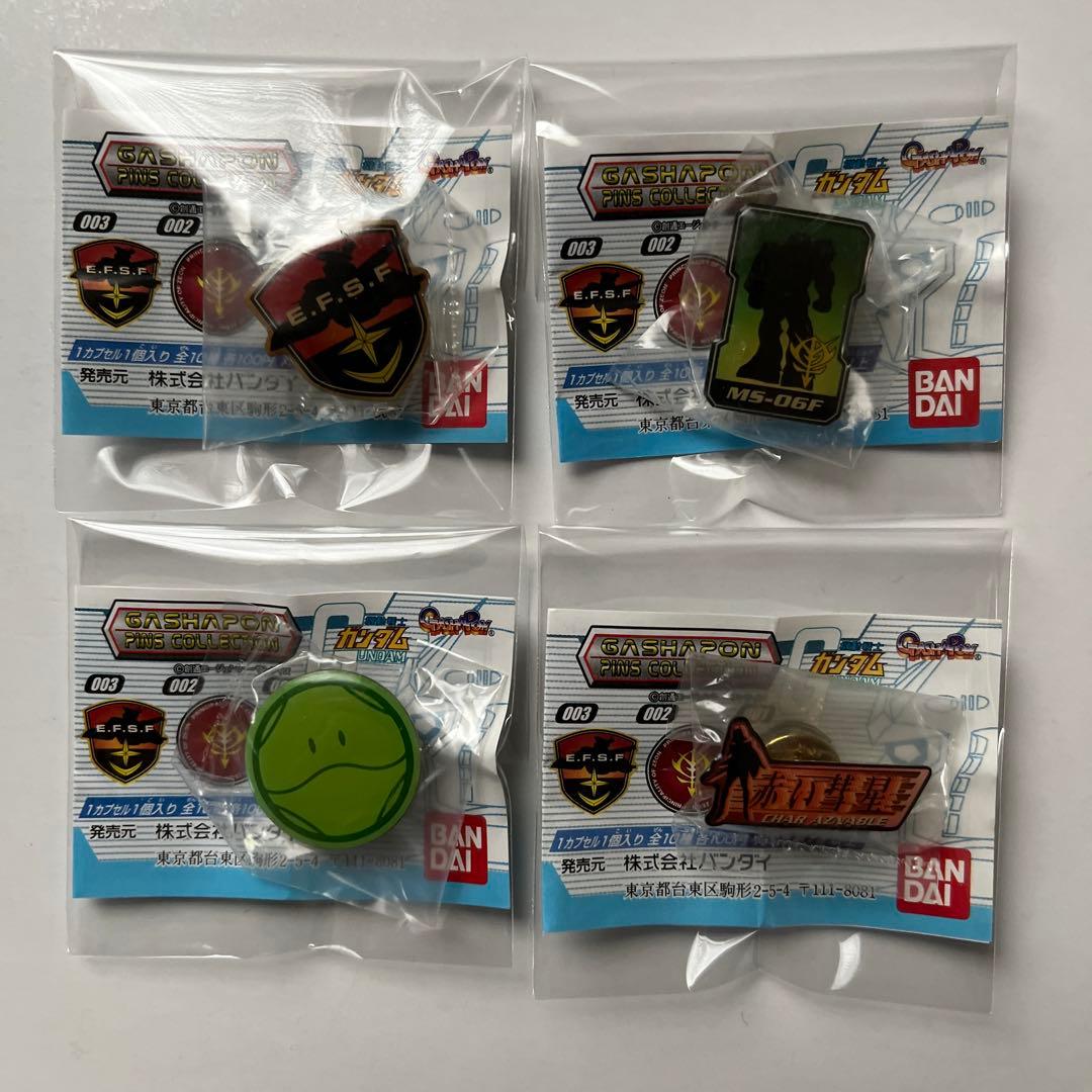 ピンバッジ等 ガンダム　ワンピース　ケロロ軍曹　鬼滅の刃　仮面ライダー　他