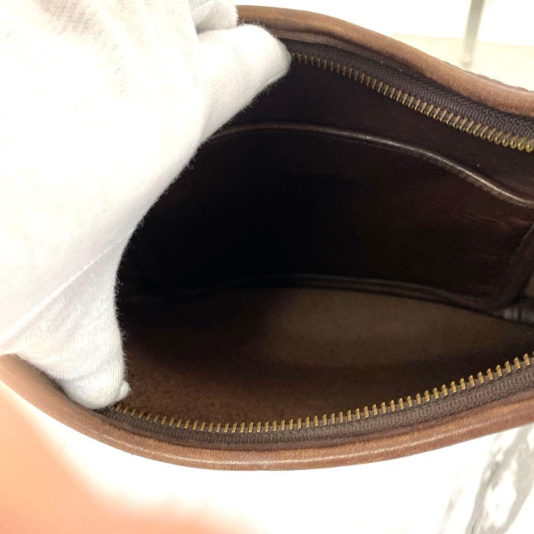 #オールドコーチ　ハンドバッグ　ブラウン　OLD COACH ワンショルダー