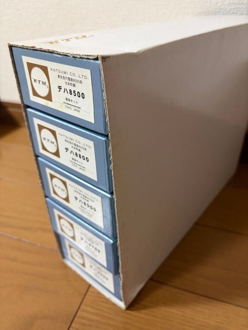 ま*り様 KTM HOゲージ 東京東急電鉄8500系　大井町線　ジャンク　未完成