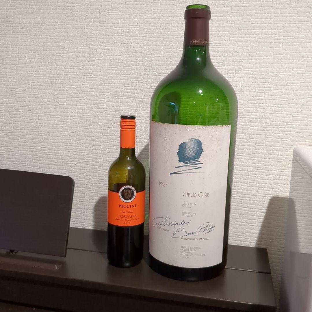 《空瓶》希少オーパスワン 1999 6L 【超特大】Opus One ワイン