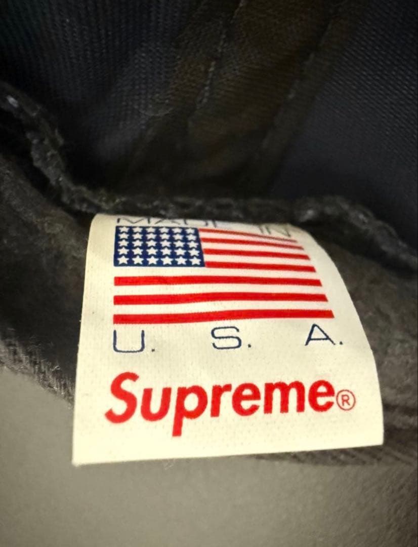 【未使用】Supreme Sロゴキャップ　ネイビー ベースボールキャップ