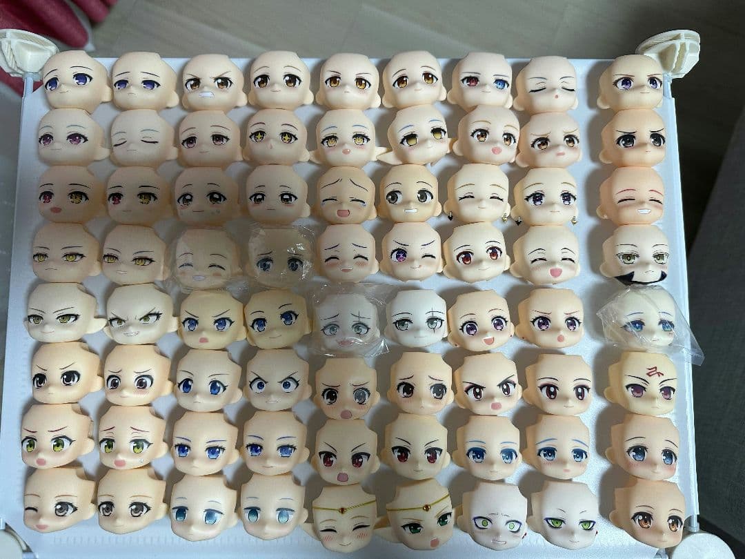 ねんどろいど顔パーツ155個セット