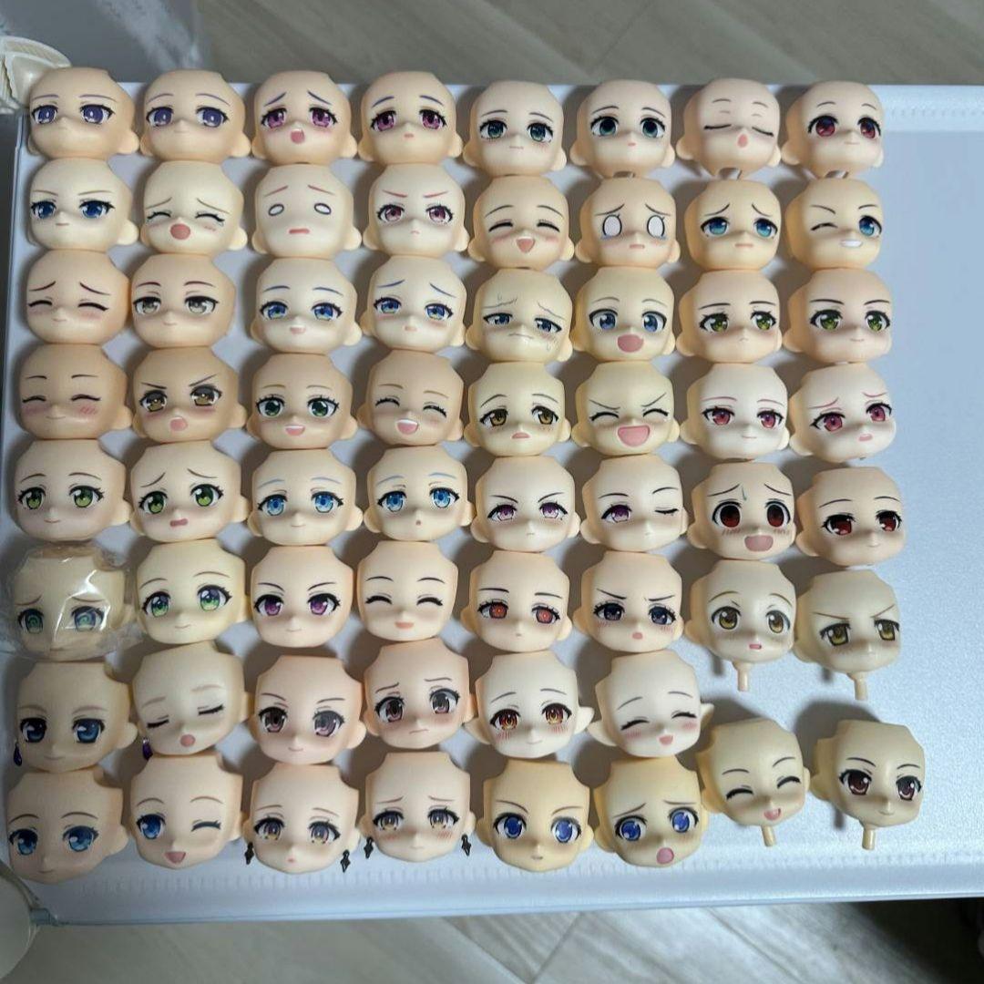 ねんどろいど顔パーツ155個セット