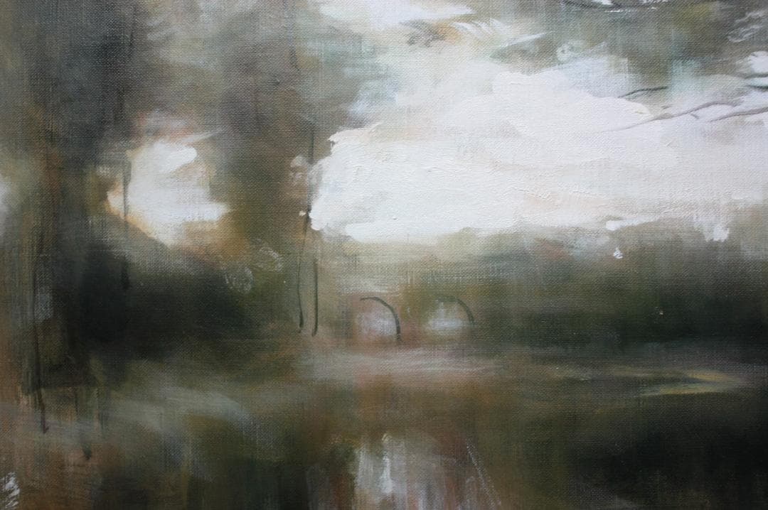 油彩　コロー　模写　Hiro art