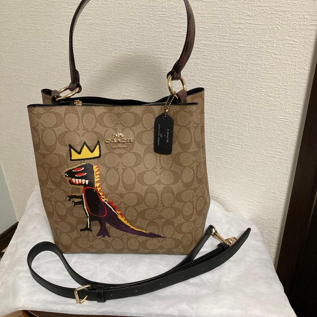 COACH バスキアコラボトートバッグ