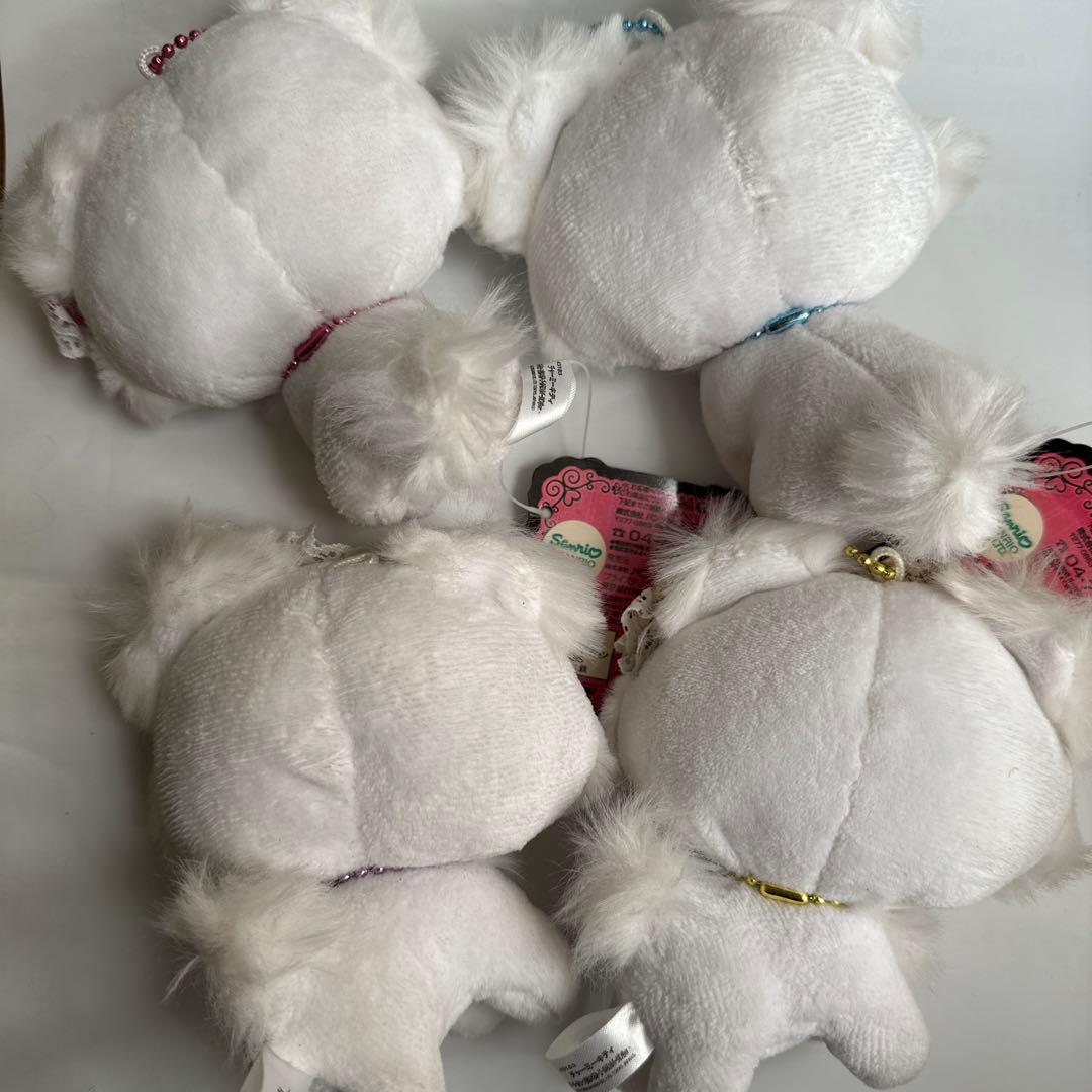 チャーミーキティ マスコット 4つセット ぬいぐるみ ストラップ